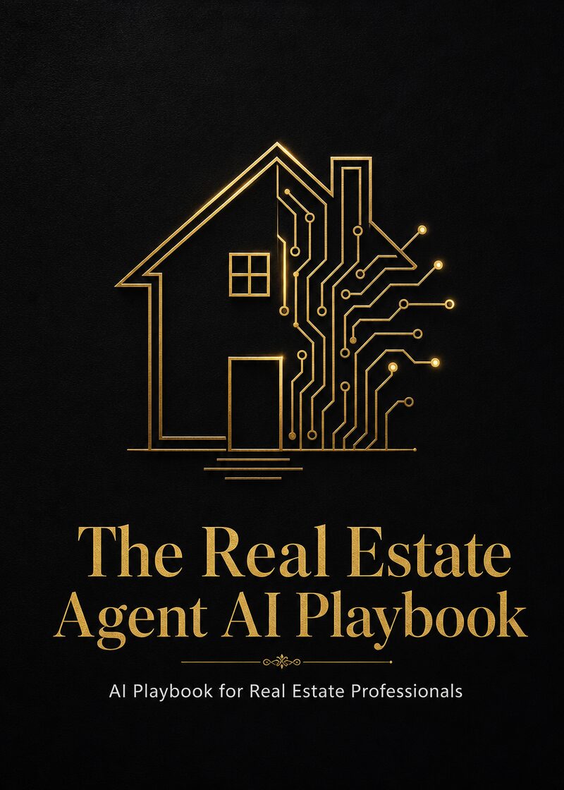 The Real Estate Agent AI Playbook eBook cover