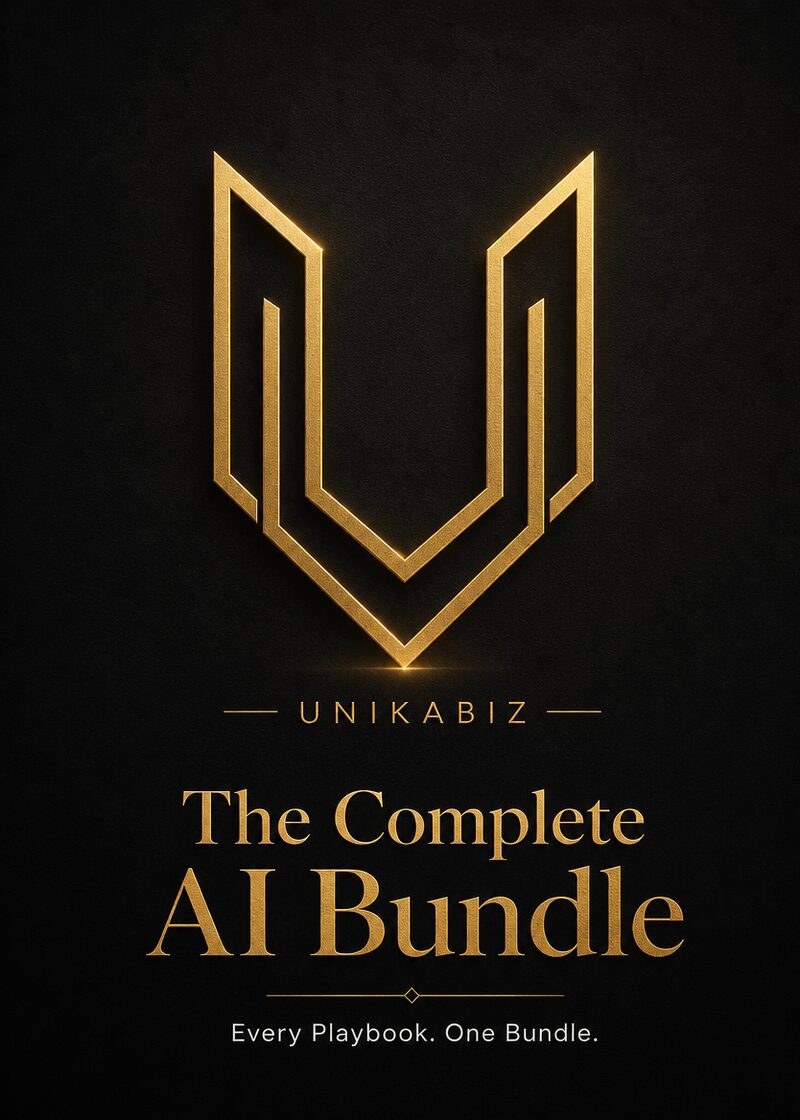 The Complete UNIKABIZ AI Toolkit bundle cover