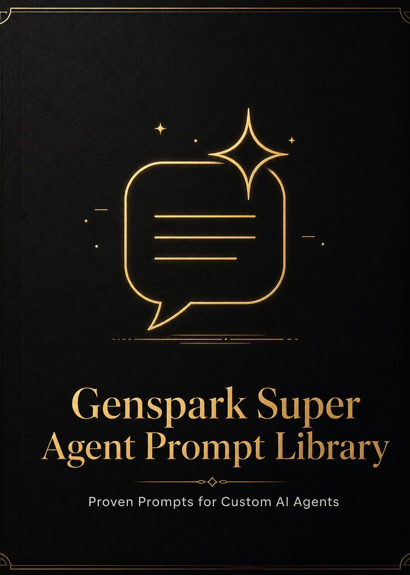 Genspark Super Agent Prompt Library cover