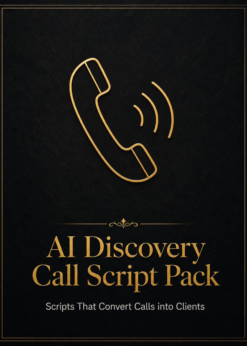 AI Discovery Call Script Pack cover